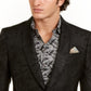 Tallia Men's Classic Shimmer Shawl Collar Suit Jacket Black Size 42