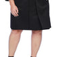 Le Suit Women's Textured Sleeveless Scoop Neck Knee Length Wear to Work Dress Black Size 24W