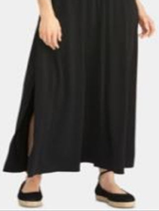 Rachel Roy Women's Halter Maxi Fit Flare Dress Black Size Small