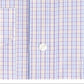 Eagle Men's Plaid Printed Stretch Collar Dress Shirt Purple Size 18X34X35