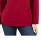 Karen Scott Women's Sweater Medium Fleece Solid Pullover Red Size Medium