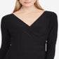 Ralph Lauren Women's Tulle Trim Jersey Dress Black Size 6