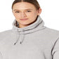 Nike Women's Therma Fleece Cowlneck Training Top Gray Size XS
