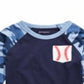 First Impressions Baby Boy's Cotton Baseball Pocket T-Shirt Blue Size 6-9 M