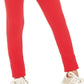 Epic Threads Little Girl's Cable Knit Leggings Red Size 6X
