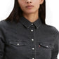 Levi's Women's Ultimate Western Shirt Black Size X-Large