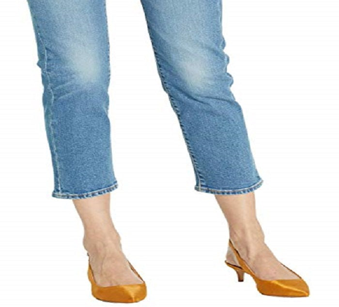 Levi's Women's Distressed Cropped Jeans Blue Size 29