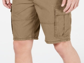 American Rag Men's Lightweight Cargo Shorts Brown Size 34