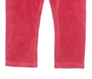 First Impressions Baby Girl's Velour Leggings Red Size 3-6MOS