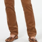 Charter Club Women's Lexington Corduroy Tummy Control Pants Brown Size 4