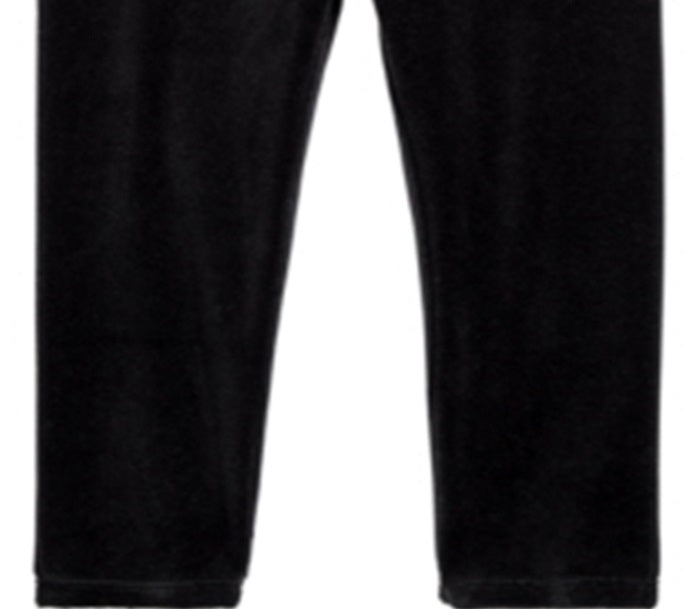 First Impressions Baby Girl's Velour Leggings Black Size 24MOS