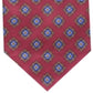 Tasso Elba Men's Luciano Medallion Tie Red Size One Size