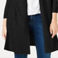 INC International Concepts Women's Lightweight Duster Sweater Black Size Small