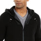 INC International Concepts Men's Jacket Full Zip Casting Hooded Black Size X-Small
