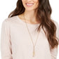Style & Co Women's Speckled Shimmer Top Brown Size Large