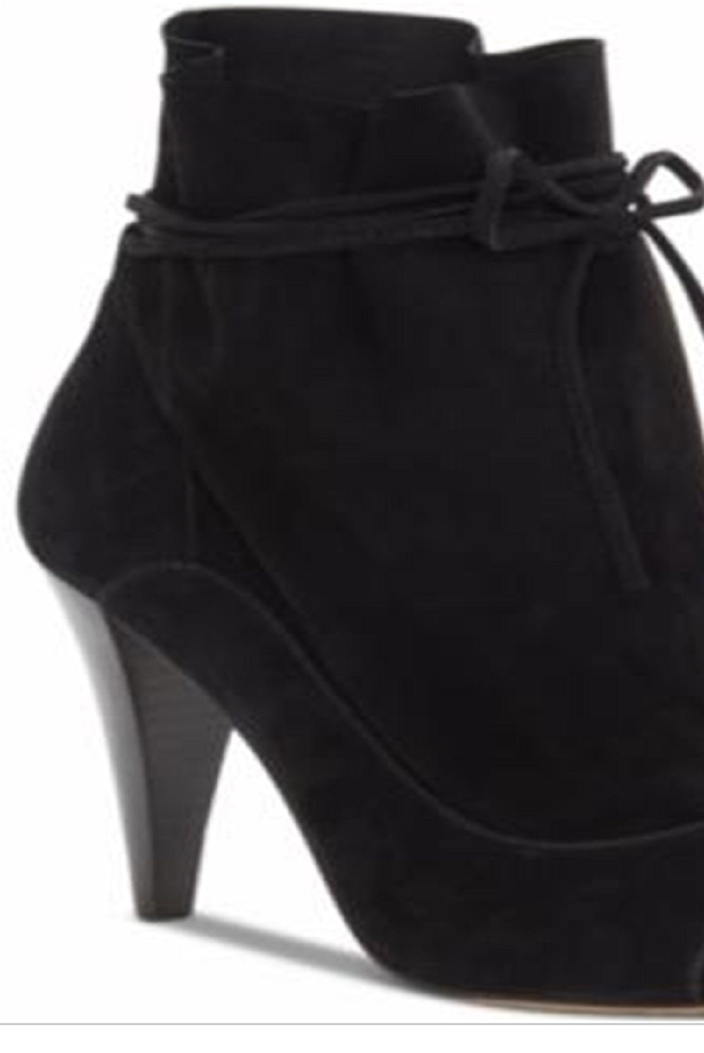 Vince Camuto Women's Casual Boots Avera Suede Bootie Black Size 7.5 M