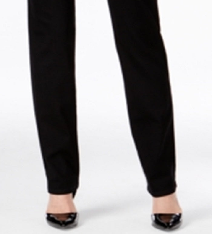 Style & Co Women's Mid Rise Slim Leg Jeans Black Size 2