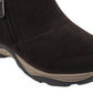 Easy Spirit Women's Patchwork Removable Footbed Fur Trim Water Repellent Arch Support Comfort Embark Round Toe Zip up Booties Brown Size 8 M