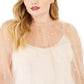 International Concepts Women's Sheer Tank Top Pink Size 2XL