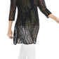 Alfani Women's Printed Super Tunic Black Size Petite