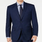 Marc New York Men's Modern Fit Stretch Birdseye Suit Blue Size 38