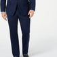 Marc New York Men's Modern Fit Stretch Birdseye Suit Blue Size 38