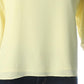 Vince Camuto Women's Drop Shoulder Tiered Sleeves Top Yellow Size Large