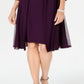 R & M Richards Women's Jacket & Dress Purple Size 10 Petite