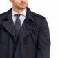 Ralph Lauren Men's Classic Fit Lowry Double-Breasted Raincoat Blue Size 48