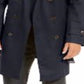 Ralph Lauren Men's Classic Fit Lowry Double-Breasted Raincoat Blue Size 48