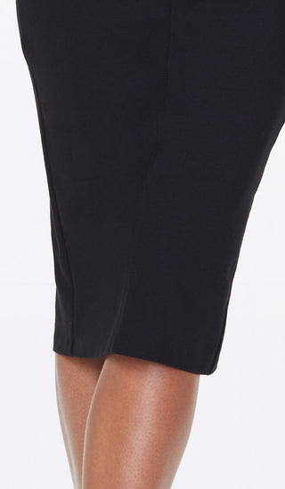 NYDJ Women's Pencil Skirts Skirt Black Size 12