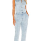Free People Women's Fast Cars Jumpsuit Blue Size Medium