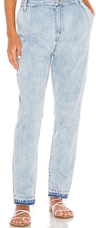 Free People Women's Fast Cars Jumpsuit Blue Size Medium