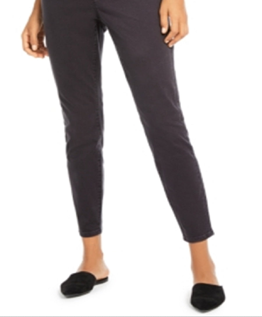 Eileen Fisher Women's Organic Jeggings Washed Black Size Large