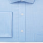 Tasso Elba Men's Classic-Fit Twill French Cuff Dress Shirt Blue Size 32-33