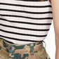 Free People Women's Tank Tops Stripe Fired up Tank Black Size X-Small