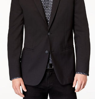 Alfani Men's Luxe Stretch Sport Coat Black Size Medium
