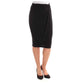 Bar III Women's Flare-Hem Skirt  Black Size XS