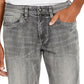 Buffalo David Bitton Men's Evan Denim Slim Classic Straight Jeans Gray Size 36/30