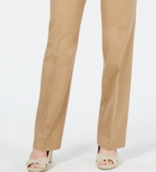 Charter Club Women's Denim Trousers Brown Size 14 Petite