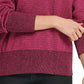 DKNY Women's Glitter Speck Sweater Pink Size S