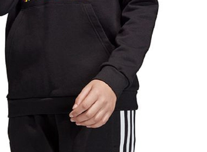 Adidas Girl's Bel'Aire Trefoil Hoodie Grade School Black Size Large