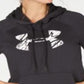 Under Armour Women's Rival Logo Fleece Hoodie Black Size Medium