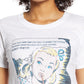 Lucky Brand Women's Comic Book Nye Graphic T-Shirt White Size Large