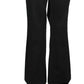 Alfani Women's Piped Ponte Wide Leg Pants Black Size 12 Petite