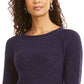 Style & Co Women's Crewneck Marled Sweater Dark Kale Size X-Small