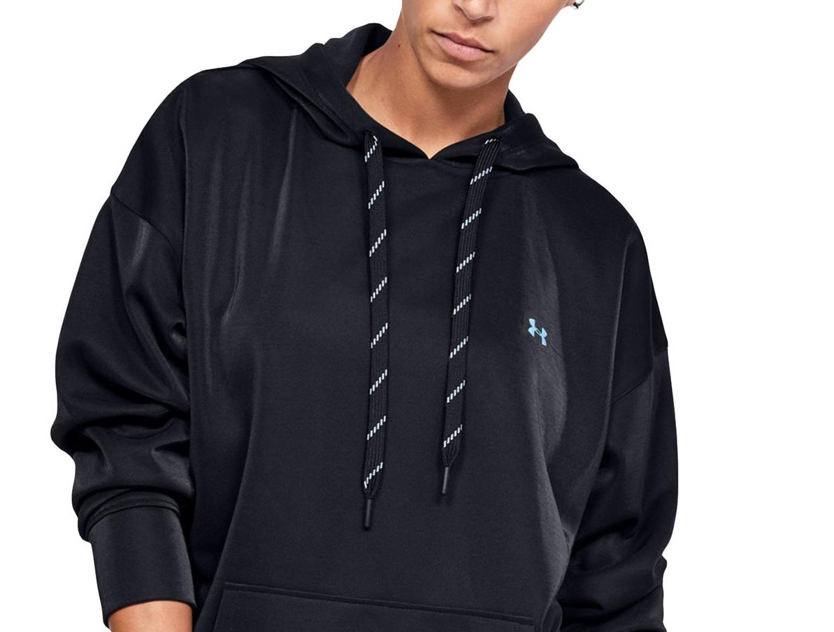 Under Armour Women's Fitness Running Sweatshirt Black Size Medium