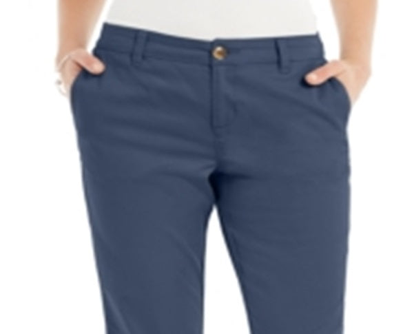 Style & Co Women's Chino Capri Pants Blue Size 6