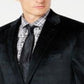 Ralph Lauren Men's Classic Fit UltraFlex Stretch Plaid Velvet Sport Coat Black Size 42