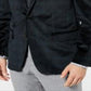 Ralph Lauren Men's Classic Fit UltraFlex Stretch Plaid Velvet Sport Coat Black Size 42